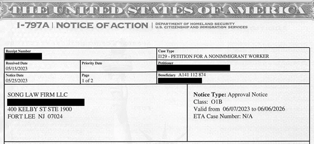 O1b 2 — Song Law Firm