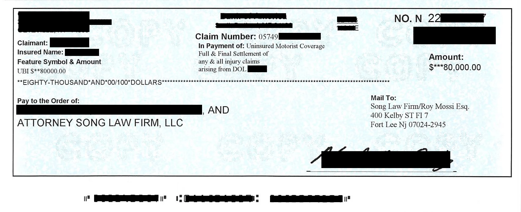 PI Success Story 8 Jusung Park Check81 — Song Law Firm