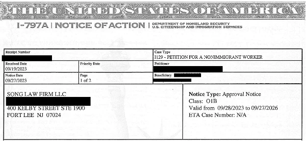 O 1 Architech — Song Law Firm
