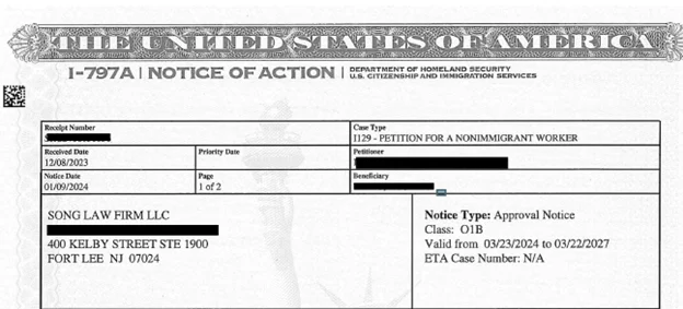 O1b — Song Law Firm