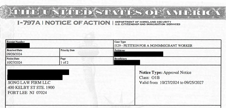O1b — Song Law Firm
