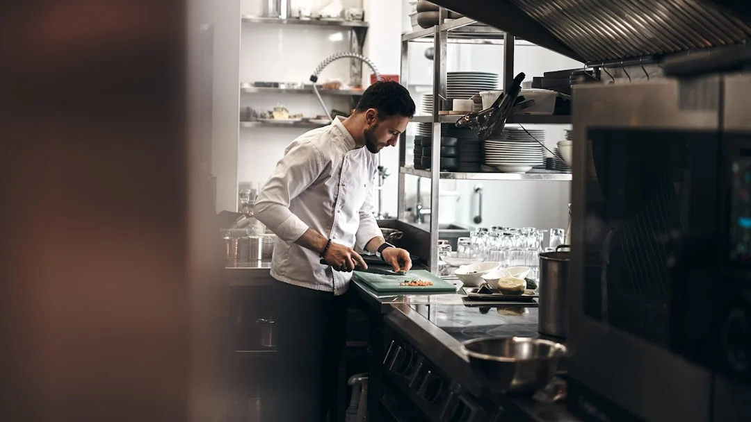 Chef in restaurant kitchen representing Korean restaurant wage theft FLSA NJWHL collective action case