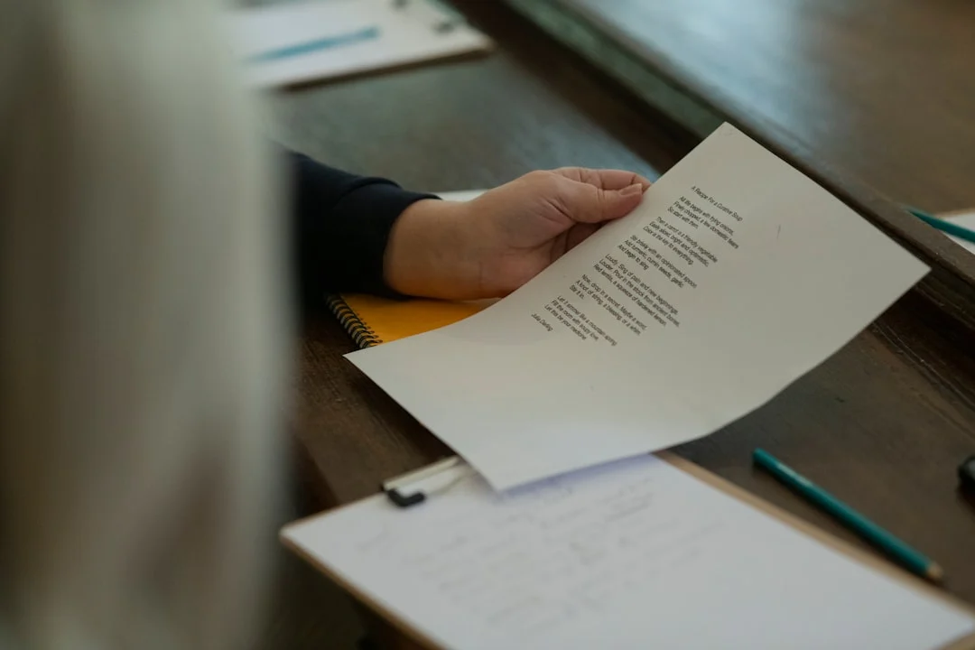 SIJS legal documents on desk